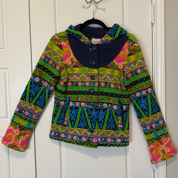 RARE 2007 Anthropologie ALLiHOP Dragon Boat Jacket Women's Size Small - Picture 5 of 10